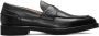 Moreschi Zwarte Leren Loafer Black Heren - Thumbnail 1