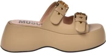 Moschino Beige Sandalen Beige Dames