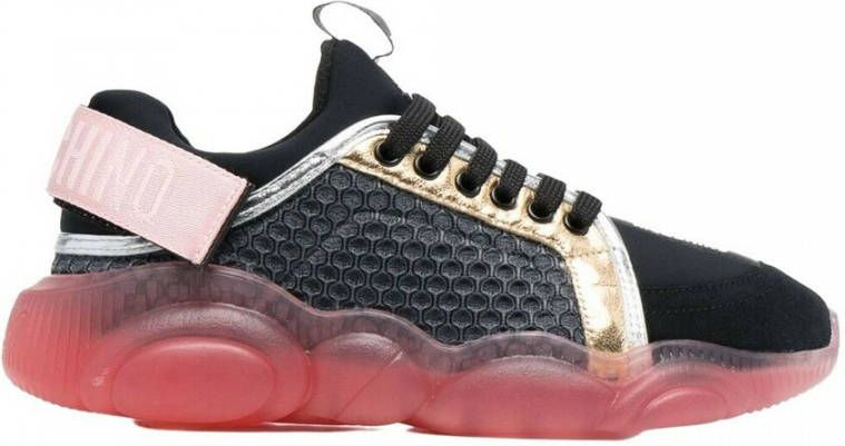 Moschino Sneakers Sneakerd Orso30 Mix Oroarg in goud - Foto 1