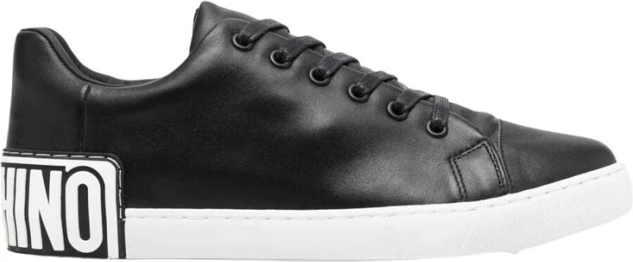 Moschino Casual Gesloten Sneakers Black Heren