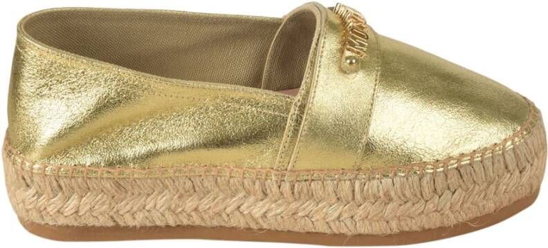 Moschino Espadrilles Yellow Dames