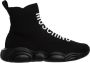 Moschino Hoge Top Plain Sneakers Black Heren - Thumbnail 1