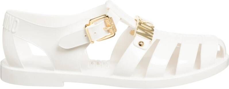 Moschino Jelly Sandals White Dames