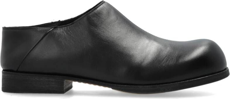 Moschino Leren schoenen Black Dames