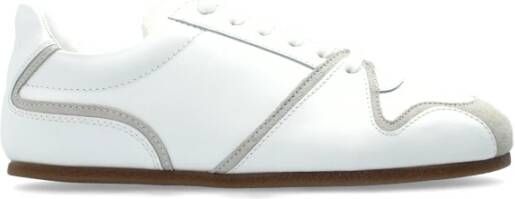 Moschino Leren sneakers White Dames