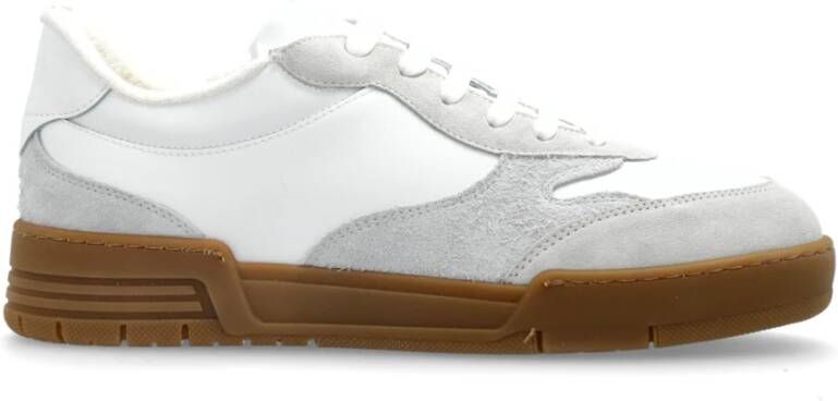 Moschino Leren sneakers White Heren