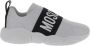 Moschino Witte Sneakers met Elastische Band White Dames - Thumbnail 2