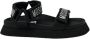 Moschino Modieuze Lage Sandalen voor Mannen Black Heren - Thumbnail 1