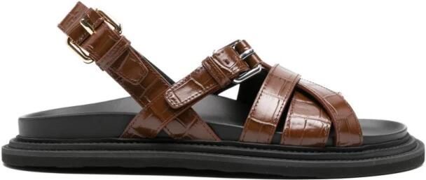 Moschino Platte sandalen