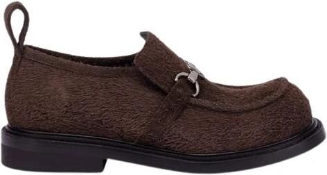 Moschino Suede College Loafers