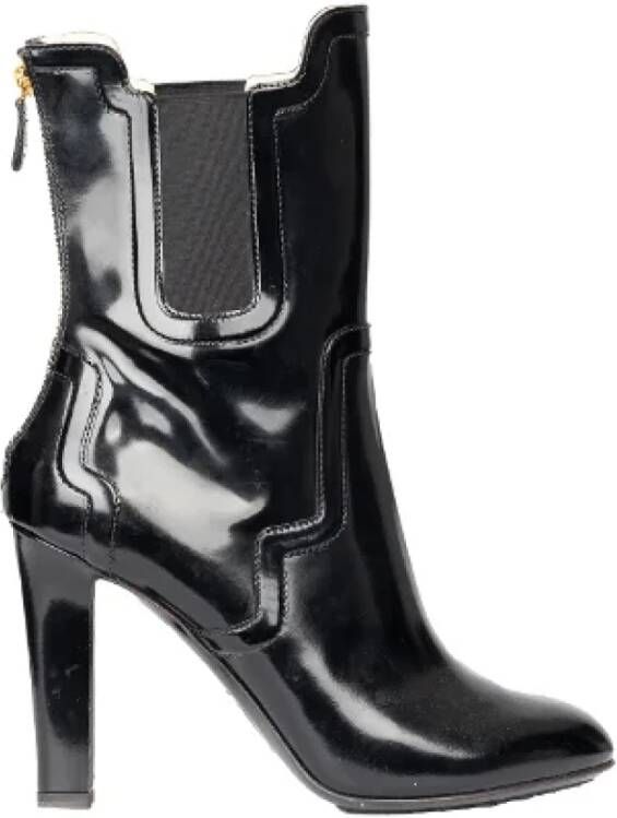 Moschino Pre-Owned Pre-owned Leather boots Black Dames