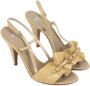 Moschino Pre-Owned Pre-owned Leather sandals Beige Dames - Thumbnail 1