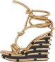 Moschino Pre-Owned Pre-owned Leather sandals Yellow Dames - Thumbnail 1