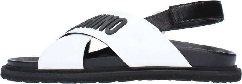 Moschino Sandalen Wit White Dames