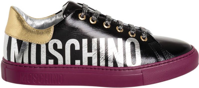 Moschino Sneakers Sneakerd.Serena25 Mix in zwart