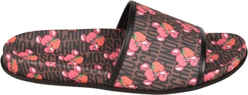 Moschino Slippers Bruin Heren