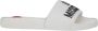 Love Moschino Witte rubberen zool slippers White Dames - Thumbnail 13