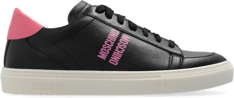 Moschino Sneakers met logo Black Dames