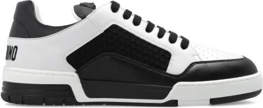 Moschino Sneakers met logo Black Heren