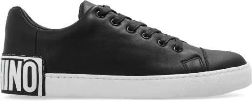 Moschino Sneakers met logo Black Heren