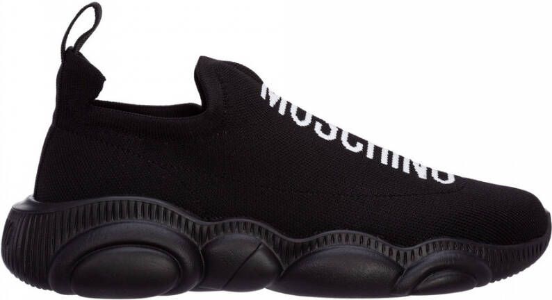 Moschino Sneakers Sneakerd Orso Calza in zwart