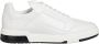 Moschino Stijlvolle Vetersluiting Sneakers White Heren - Thumbnail 1