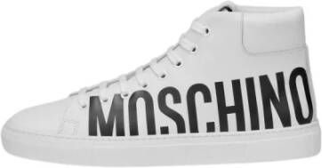 Moschino Sneakers Wit Heren