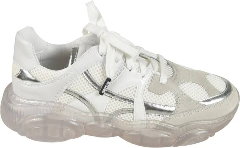 Moschino Stijlvolle Sneakers White Heren