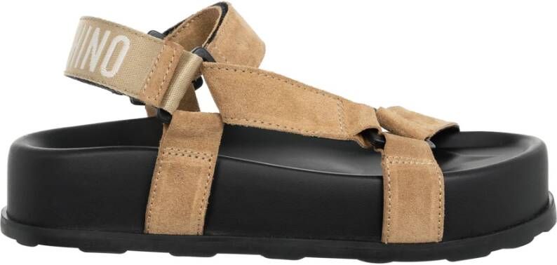 Moschino Verstelbare Multicolor Sandalen