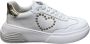 Moschino Witte Casual Synthetische Sneakers oor Dames White Dames - Thumbnail 15