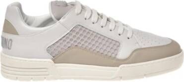 Moschino Witte Sneakers White Heren