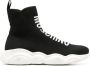 Moschino Zwarte Casual Sneakers voor Mannen Black Heren - Thumbnail 1