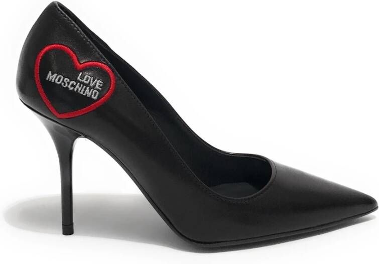 Love Moschino Elegante Decollete Schoenen voor Vrouwen Black Dames