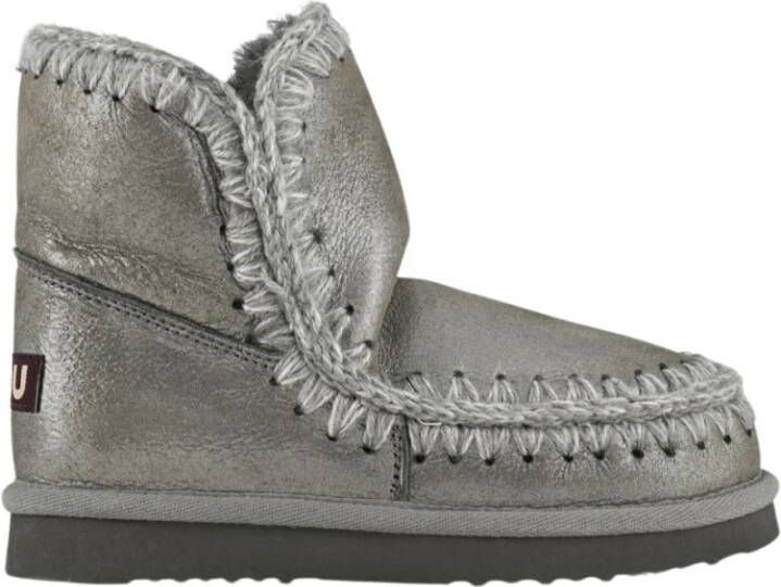 Mou 18 Microglitter Lapponia Eskimo Laarzen Gray Dames