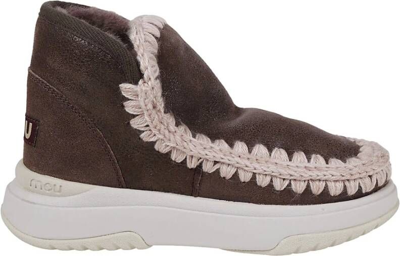 Mou Ankle Boots Brown Dames