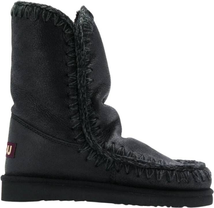 Mou Ankle Winterlaarzen Black Dames