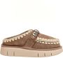 Mou Beige Enkellaarzen voor Dames Aw23 Beige Dames - Thumbnail 1