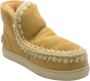 Mou Beige Eskimo Sneaker met Metallic Logo Beige Dames - Thumbnail 1