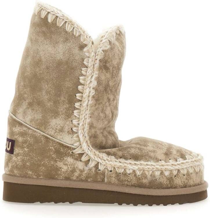 Mou Beige Winterlaarzen Beige Dames