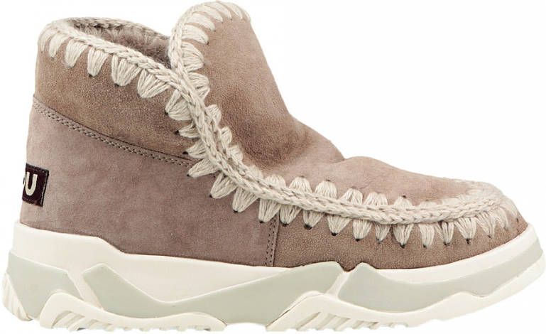 Mou Ankle Boots Beige Dames