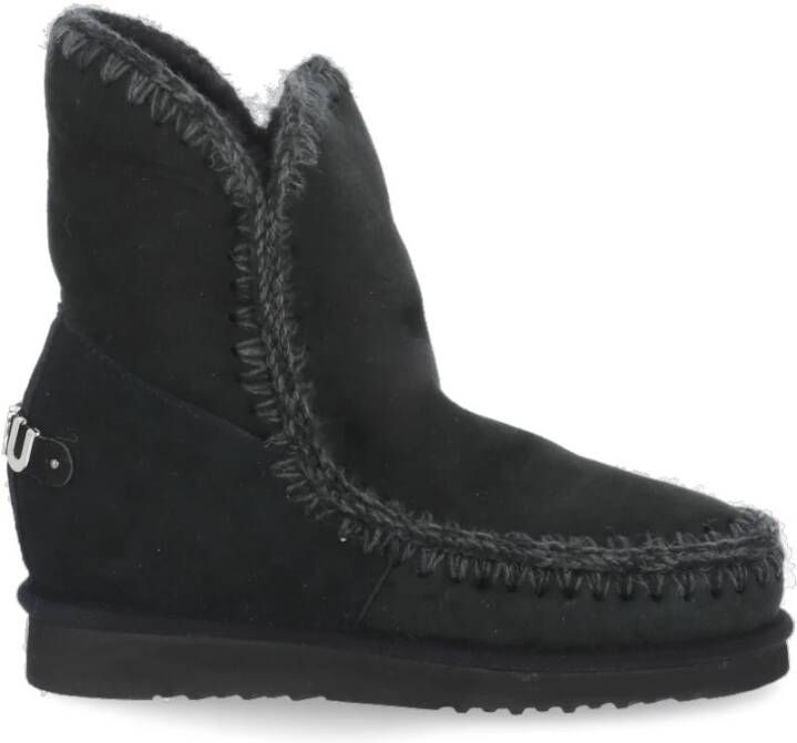 Mou Boots Black Zwart Dames