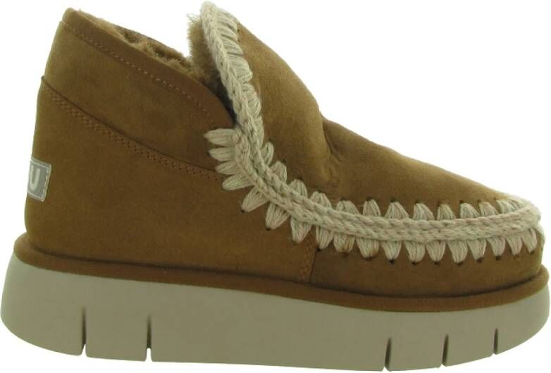 Mou Bounce Sneaker Wallabee Scout Brown Dames