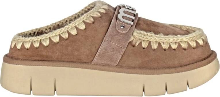 Mou Bounce Sneakers Brown Dames