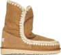 MOU Eskimo Boot Vachtlaarzen Warme Laarzen Dames Bruin - Thumbnail 2