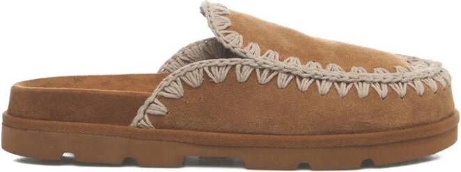 Mou Bruine Ballerina Schoenen voor Dames Brown Dames