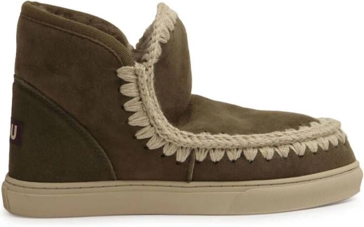 Mou Bruine Sneakers Ultiem Comfort Stijl Brown Dames