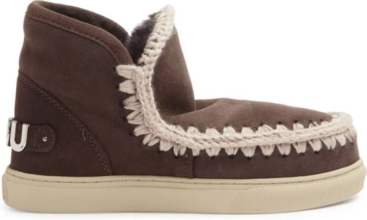 Mou Bruine Sneakers voor Stijlvolle Look Brown Dames