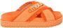 Mou Crisscross slippers oranje Orange Dames - Thumbnail 2