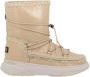 Mou Dames Beige Snowboot met Platform Beige Dames - Thumbnail 8