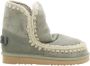 Mou Dames Khaki Eskimo Glitt Logo Schoenen Green Dames - Thumbnail 1